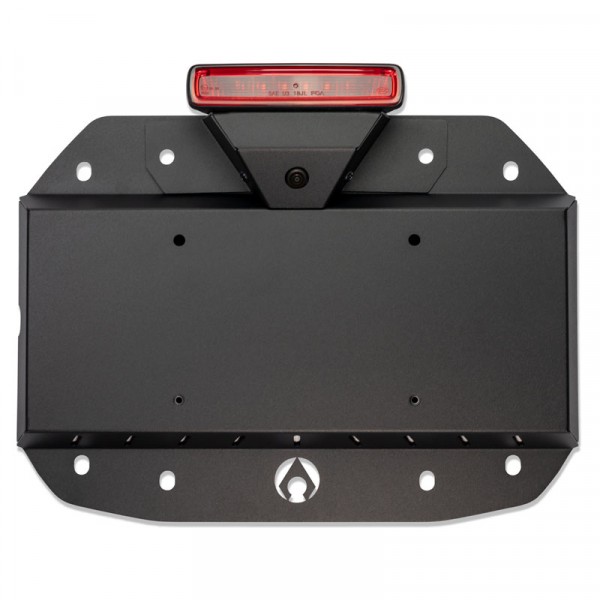 18-C WRANGLER SPARE TIRE DELETE KIT - POWDERCOATED ALUMINUM