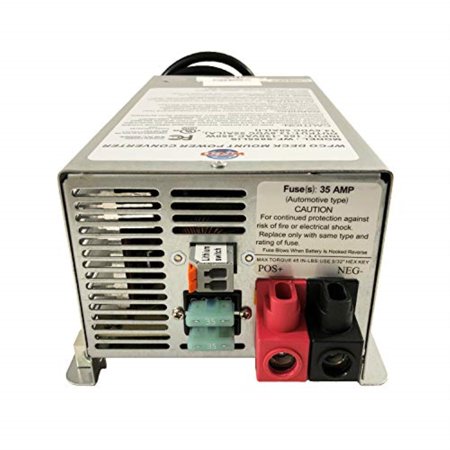 Conv/Chgr-Deckmount-Lis Sw-55Amp Dc Output (15Amp Ac Power Cord)