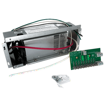 UNIV REPLACEMENT KIT W/9845 DECKMOUNT CONVERTER45 AMP DC OUTPUT W/11 CIRCUIT FUSE PANELAUTO DETECT