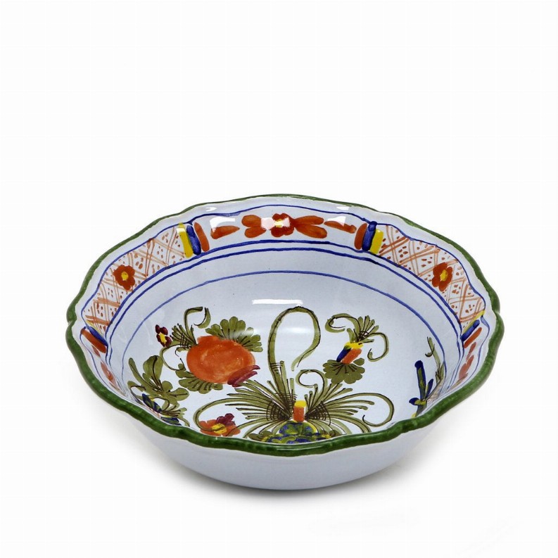 FAENZA-CARNATION Salad/Cereal Bowl