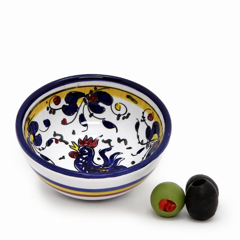 ORVIETO ROOSTER CONDIMENT & DIPPING BOWLS