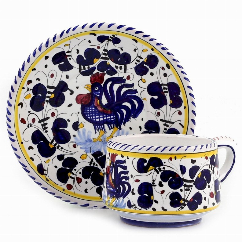ORVIETO ROOSTER Cups & Saucers