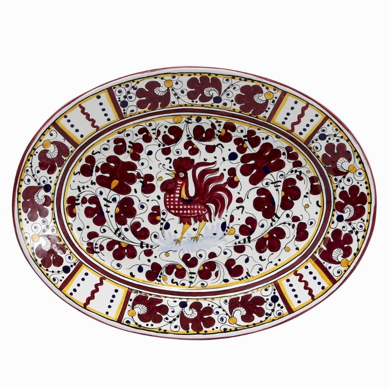 ORVIETO ROOSTER Platter