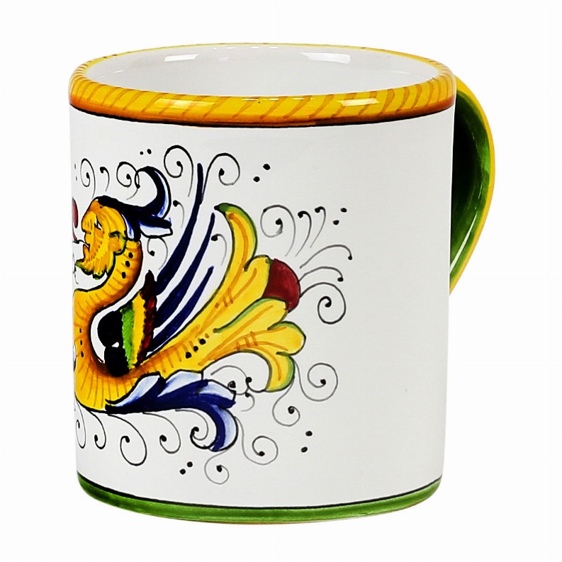 RAFFAELLESCO Mug/Goblet - 10 Oz (3.25 DIAM. X 3.75 HIGH HIGH) (Dimensions measured in Inches) RAFFAELLESCO LITE Mug