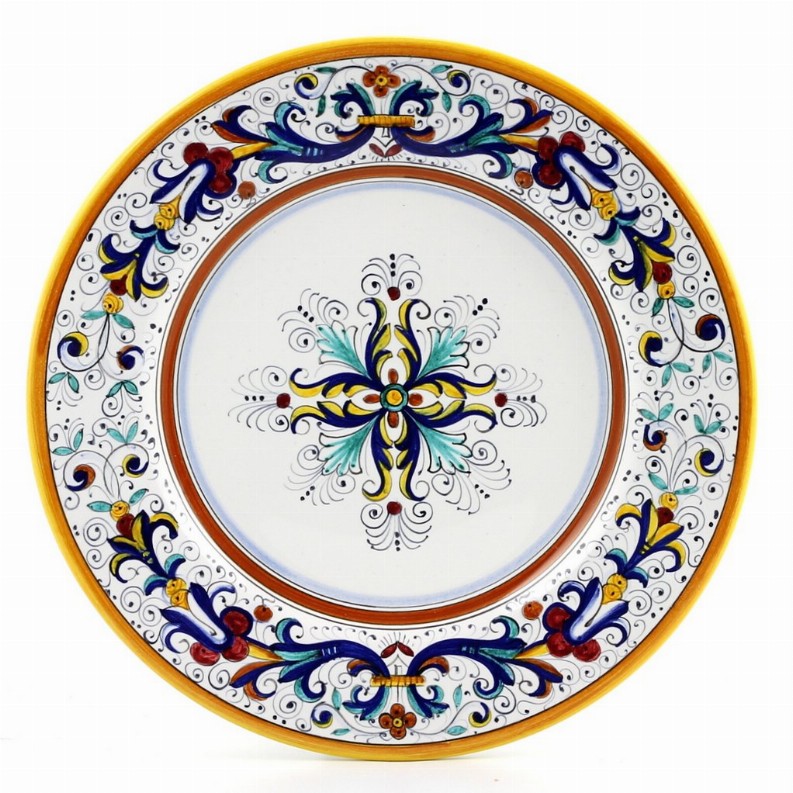 RICCO DERUTA Dinner Plate - 11 DIAM. (Dimensions measured in Inches) Dinner Plate