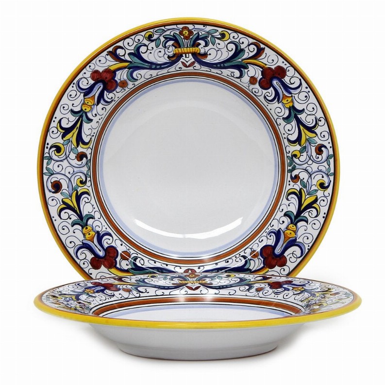 RICCO DERUTA Pasta/Soup Rim Plate