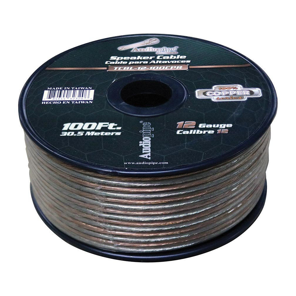 Audiopipe 12Ga Spk Wire 100Ft