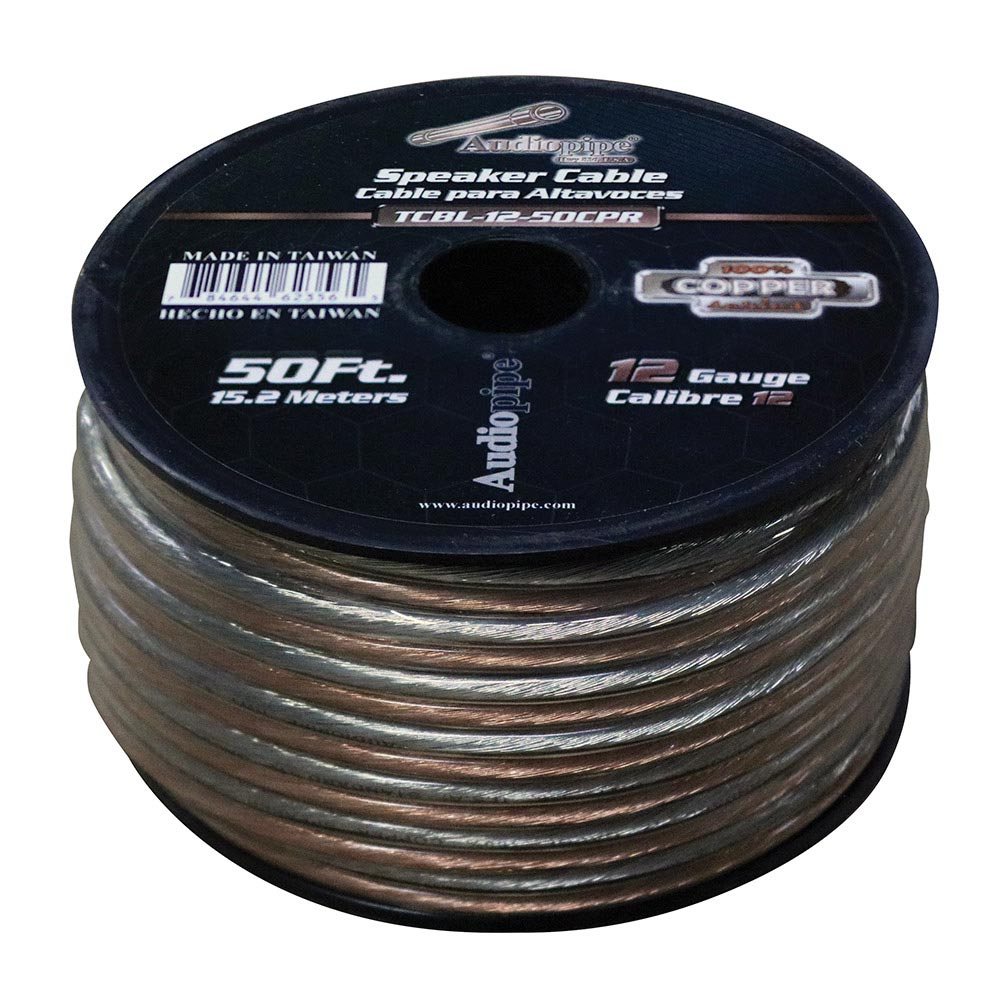 Audiopipe 12Ga Spk Wire 50Ft