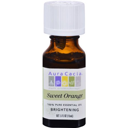 Aura Cacia Sweet Orange Essential Oil (0.5Oz)