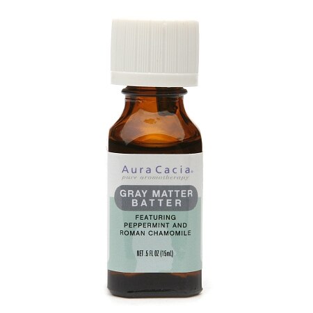 Aura Cacia Essential Solutions Oil Gray Matter Batter (05 fl Oz)