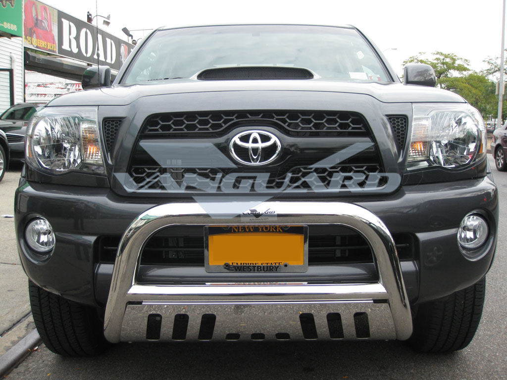 VGUBG-0748SS 3 inch Stainless Steel Bull Bar with Skid Plate