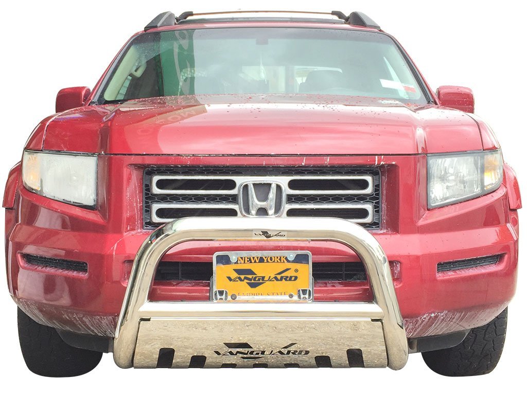 VGUBG-0911SS 3 inch Stainless Steel Bull Bar with Skid Plate