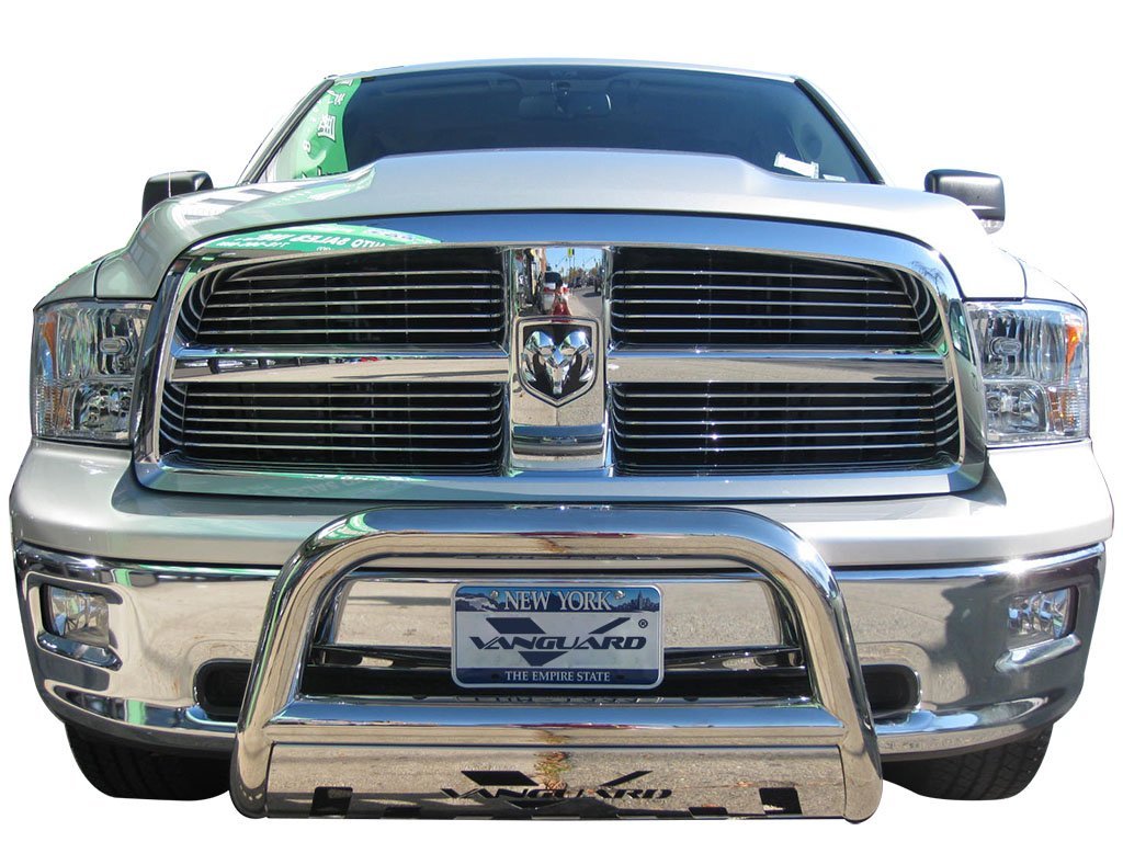 VGUBG-0952SS 3 inch Stainless Steel Bull Bar with Skid Plate