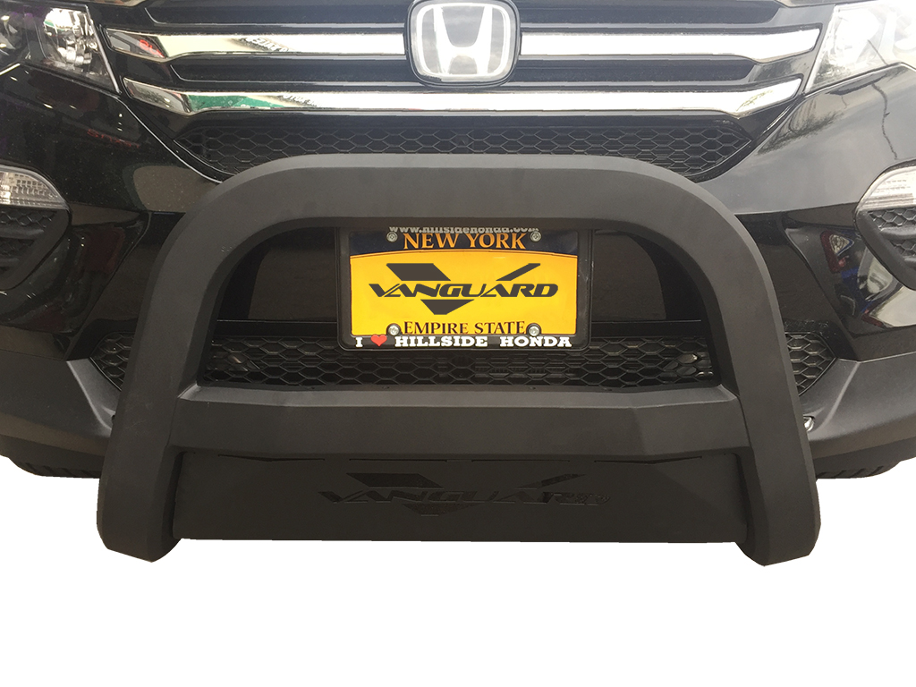 VGUBG-1873-1051BK Black Optimus Series Bull Bar with Skid Plate