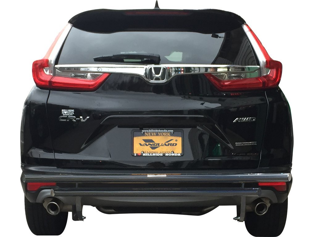 VGRBG-1291-1274BK Black Double Layer Style Rear Bumper Guard