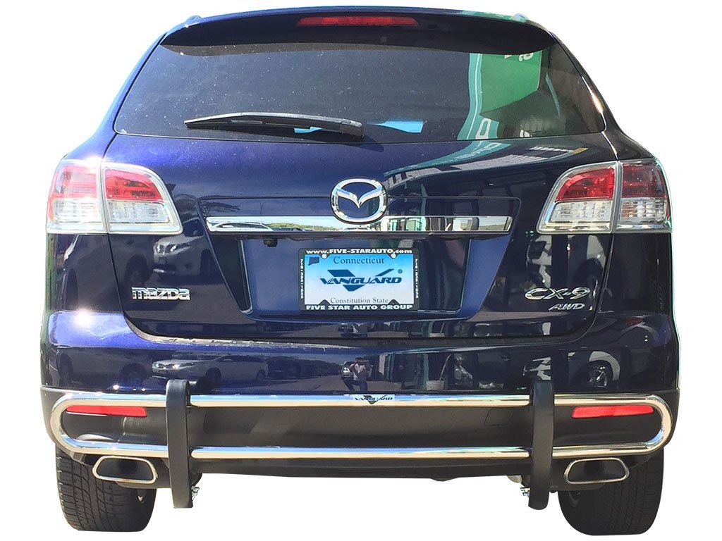 VGRBG-0833-1998SS Stainless Steel Double Tube Style Rear Bumper Guard