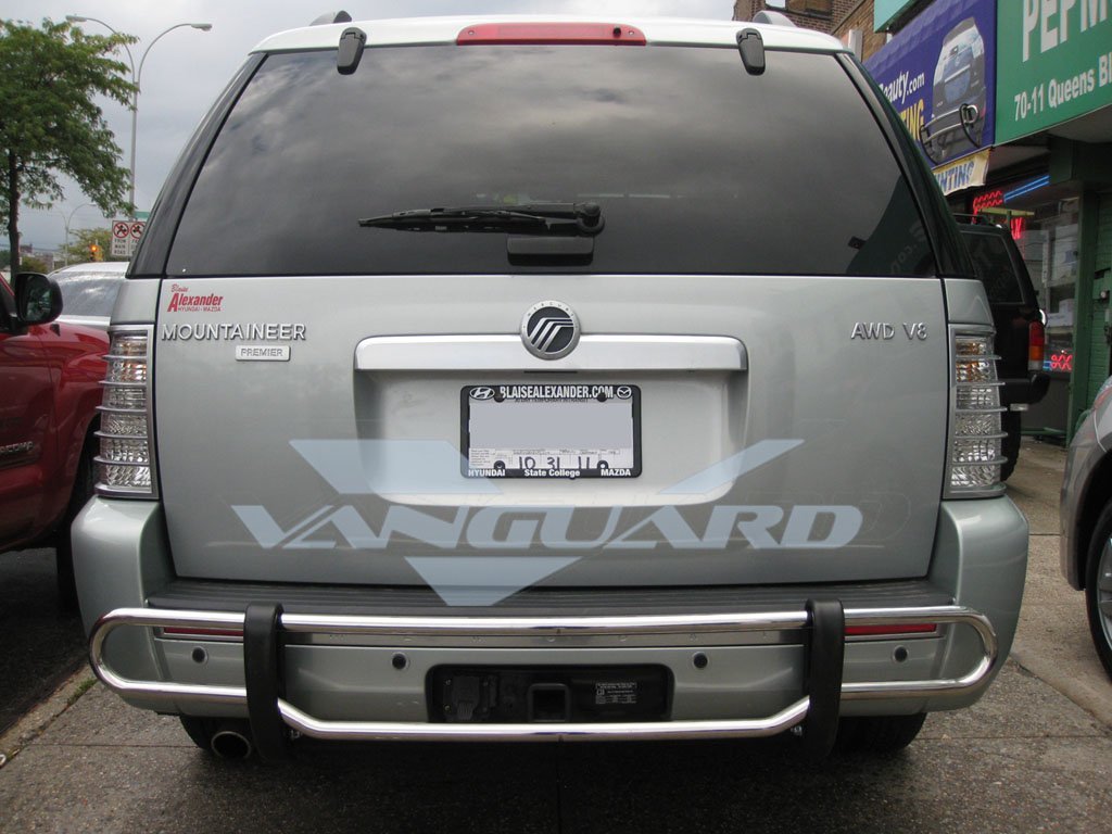 VGRBG-0835SS Stainless Steel Double Tube Style Rear Bumper Guard