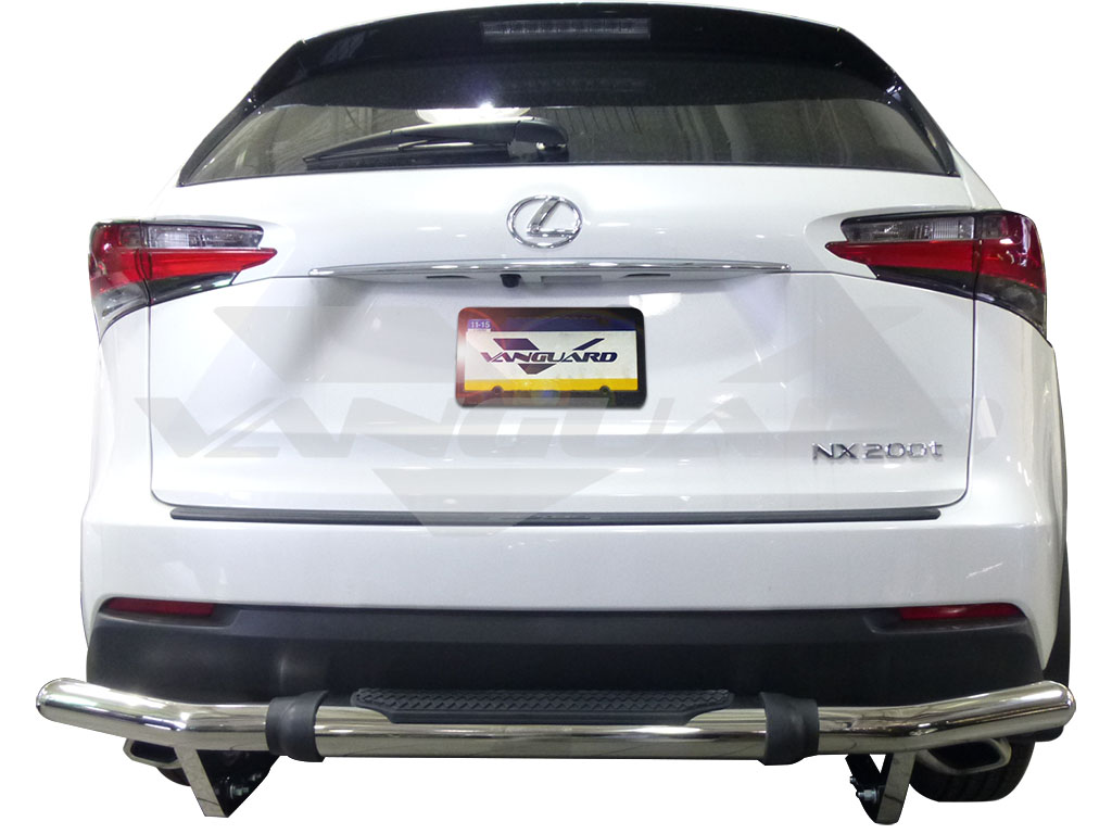 VGRBG-1030SS Stainless Steel Single Tube Style Rear Bumper Guard