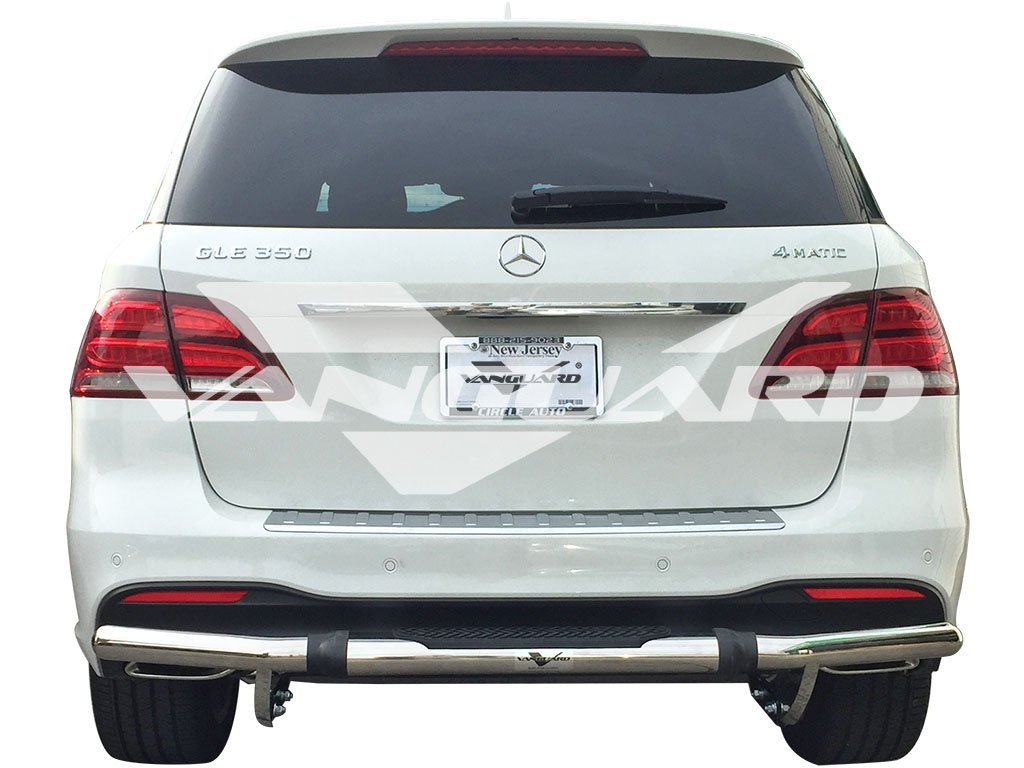 VGRBG-1277-0837SS Stainless Steel Single Tube Style Rear Bumper Guard