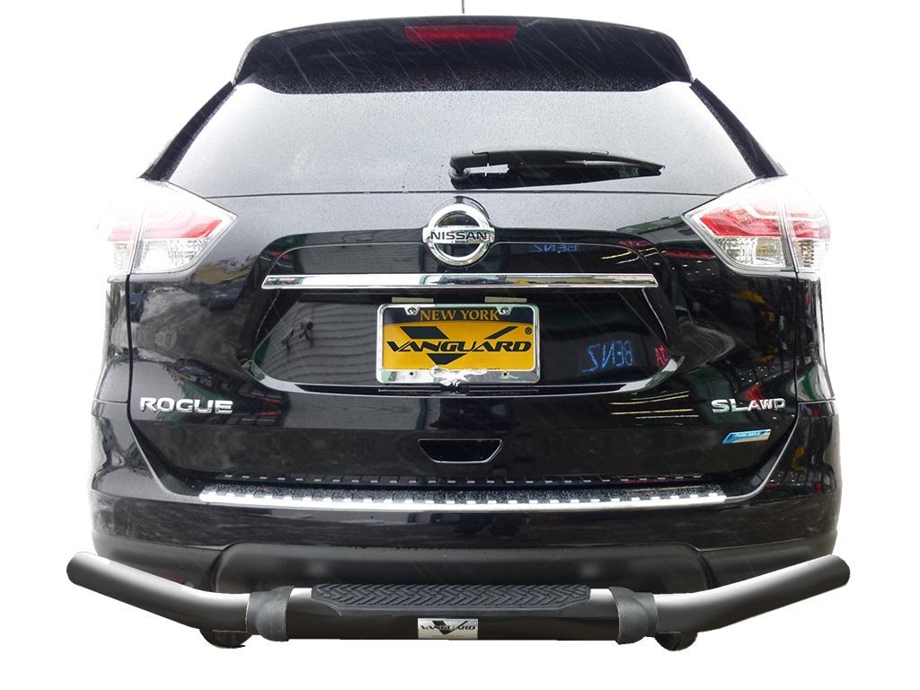 VGRBG-1292-1158BK Black Single Tube Style Rear Bumper Guard