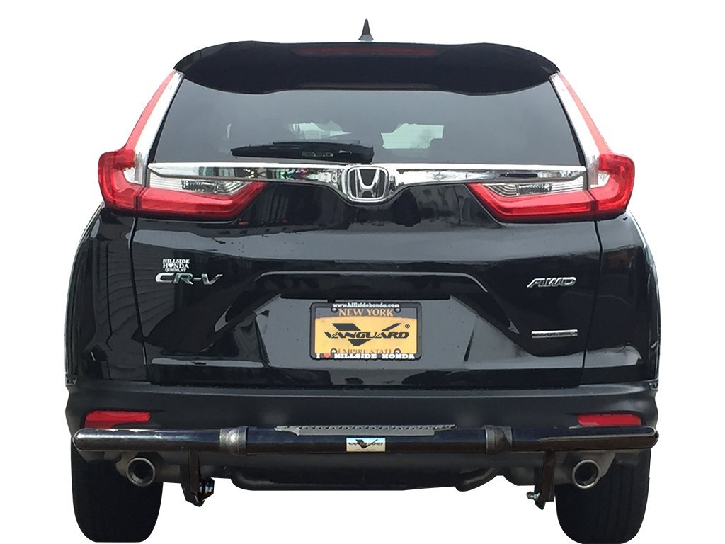 VGRBG-1292-1274BK Black Single Tube Style Rear Bumper Guard