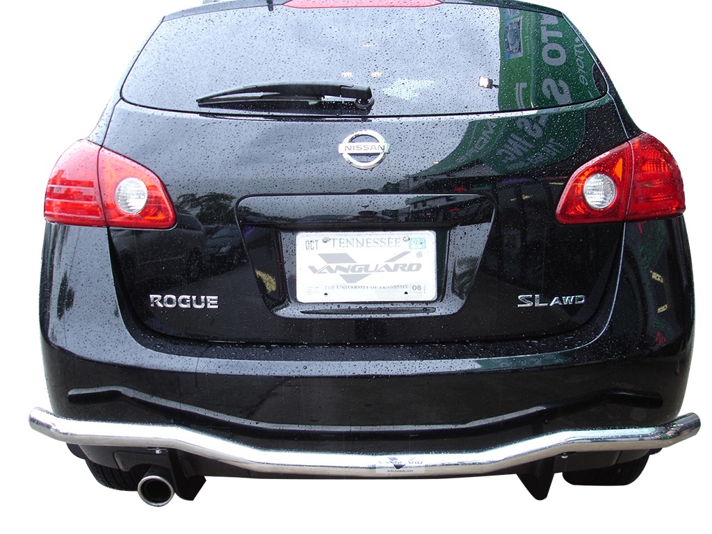 VGRBG-0238BK Black Single Tube Style Rear Bumper Guard