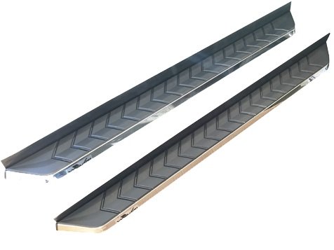 VGSSB-1167-0793AL Black 5 inch Aluminum Step Boards