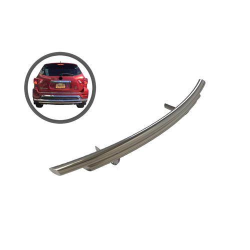 VGRBG-0830SS Stainless Steel Double Layer Style Rear Bumper Guard