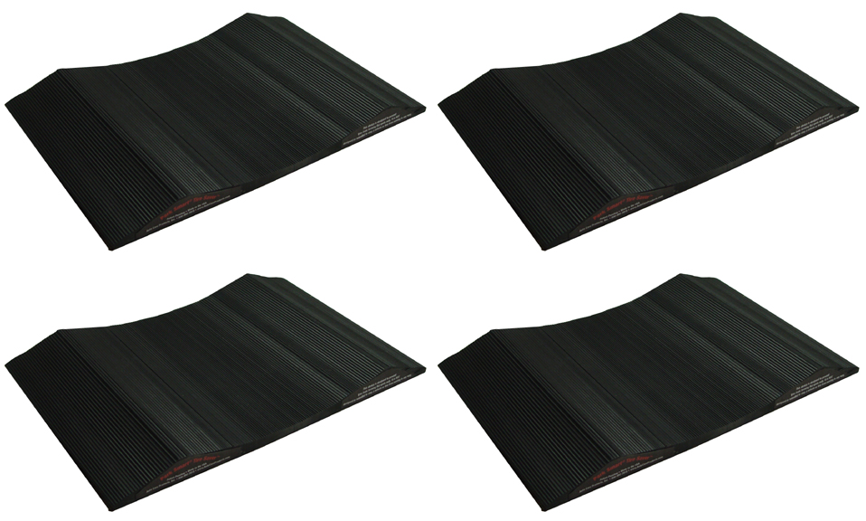 15" Park Smart Tire Saver Ramps, Set of 4