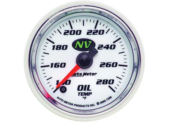 2-1/16IN OIL TEMP, 140- 280F, FSE, NV