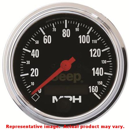 JEEP 3-3/8IN ELECTRONIC 160 SPEEDOMETER