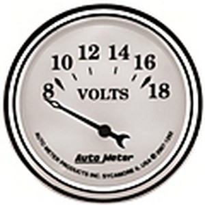 2-1/16IN VOLTMETER, 8-18V LED, OTW II