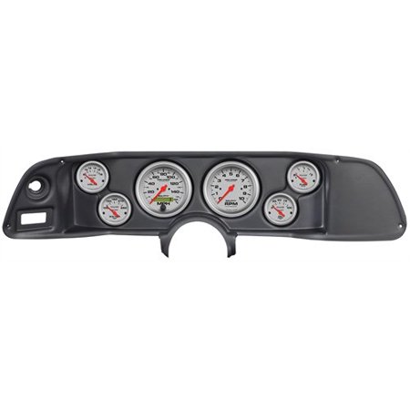 79-81 CAMARO GAUGE KIT 6 PC TACH/MPH/FUEL/OILP/WTMP/VOLT ULTRA-LITE