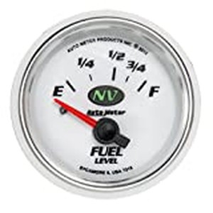 GAUGE, FUEL LEVEL, 2 1/16IN, 16E TO 158F, ELEC, NV