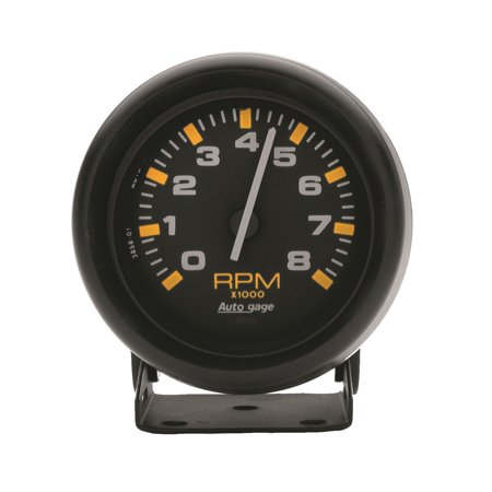 2-3/4IN TACH, 8,000 RPM, MINI, BLACK