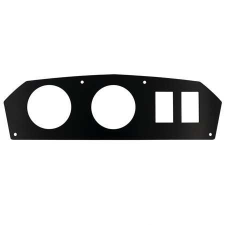 GAUGE/SWITCH PANEL DIRECT FIT 2 GAUGE 2-1/16 & 2 SWITCH CAN-AM MAVERICK 12-18 & COMMANDER 10-20