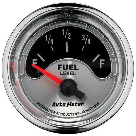 GAUGE, FUEL LEVEL, 2 1/16IN, 16E TO 158F, ELEC, AMERICAN MUSCLE