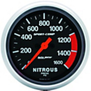 2-5/8IN NITROUS, 0-1600 PSI, FSE, SPORT-COMP