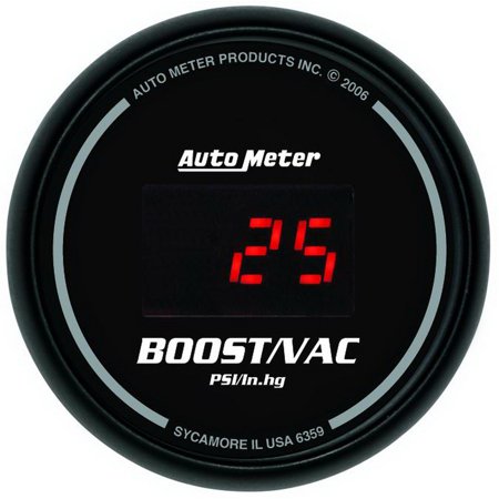 2-1/16IN BOOST-VAC, 30/30 DIGITAL BLACK