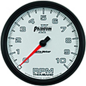 5IN TACH, 10,000 RPM, IN- DASH, PHANTOM II