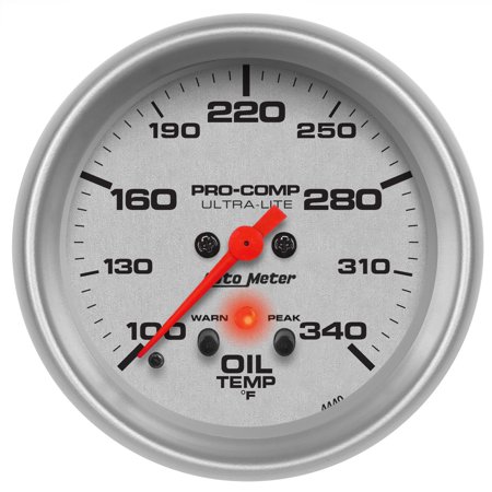 25/8IN OIL TEMP 100 340F FSE W/PEAK & WARN