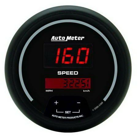 33/8 SPORT COMP DIGITAL  ELECTRIC PROGRAMMABLE SPEEDOMETER W/ 200 MPH RANGE