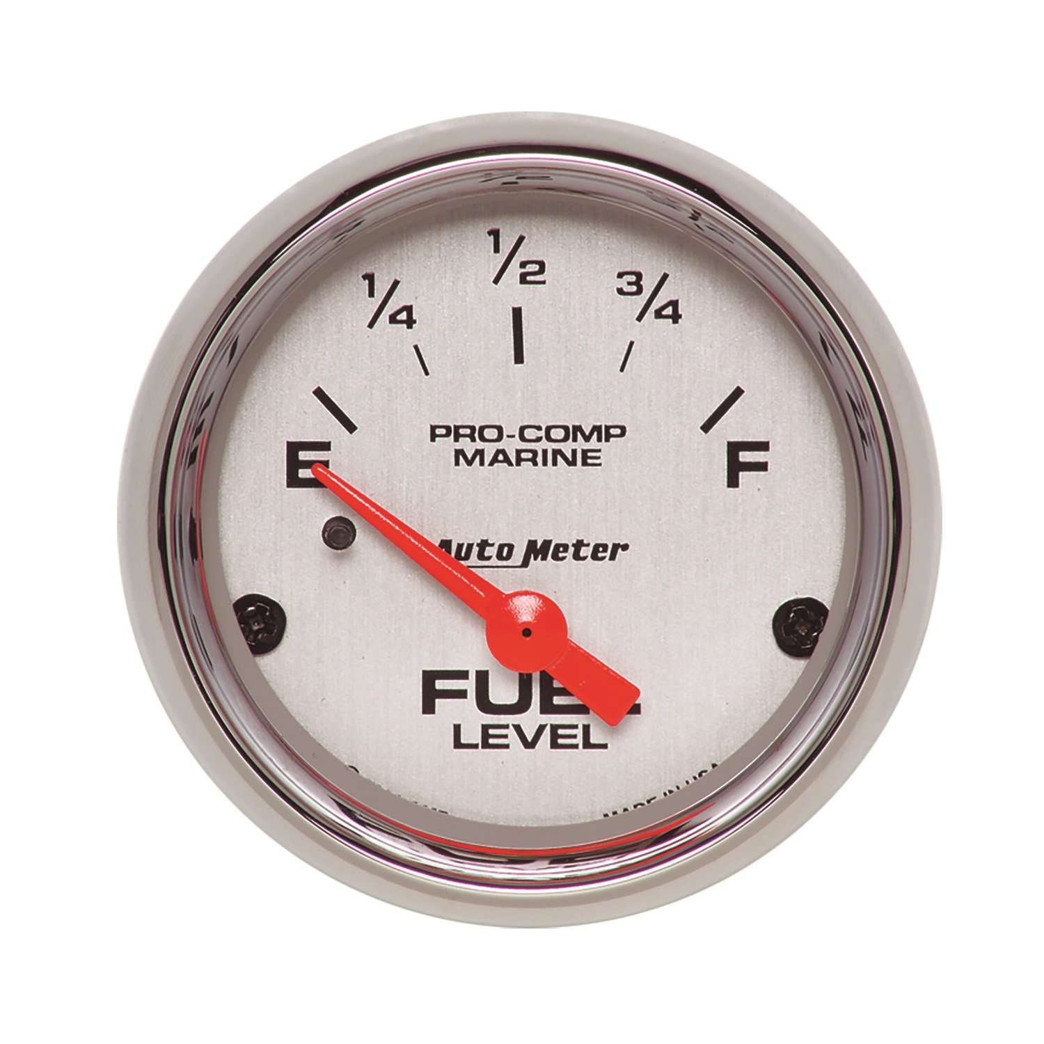 GAUGE FUEL LEVEL 2 1/16IN 240E TO 33F ELEC MARINE CHROME