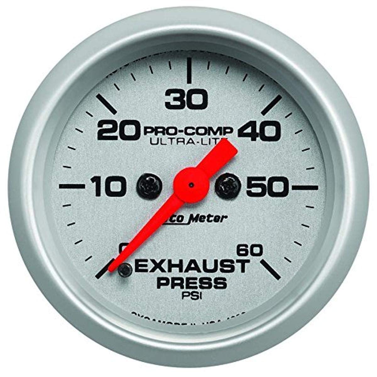 GAUGE EXHAUST PRESS 2 1/16IN 60PSI DIGITAL STEPPER MOTOR ULTRALITE