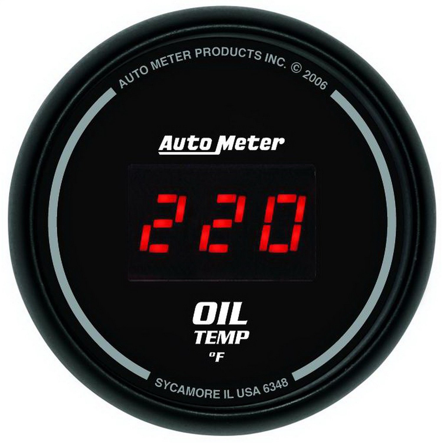 21/16IN OIL TEMP 0 340F DIGITAL BLACK