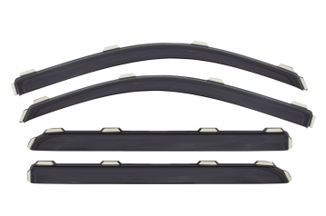 15-C F150/17-C F250/F350 SUPER CAB 4PC IN-CHANNEL VENTVISORS