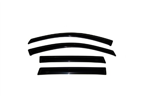 05-C FRONTIER CREW CAB 4PC ORIGINAL VENTVISOR-SMOKE