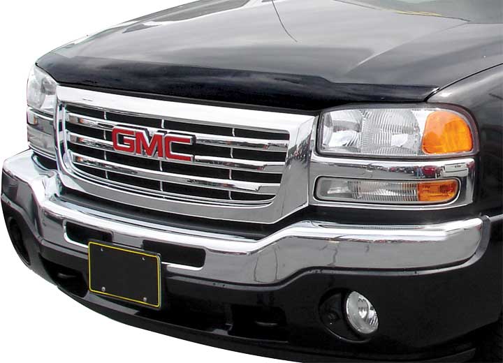 00-06 SIERRA 1500/2500/3500 AEROSKIN HOODPROTECTOR-SMOKE