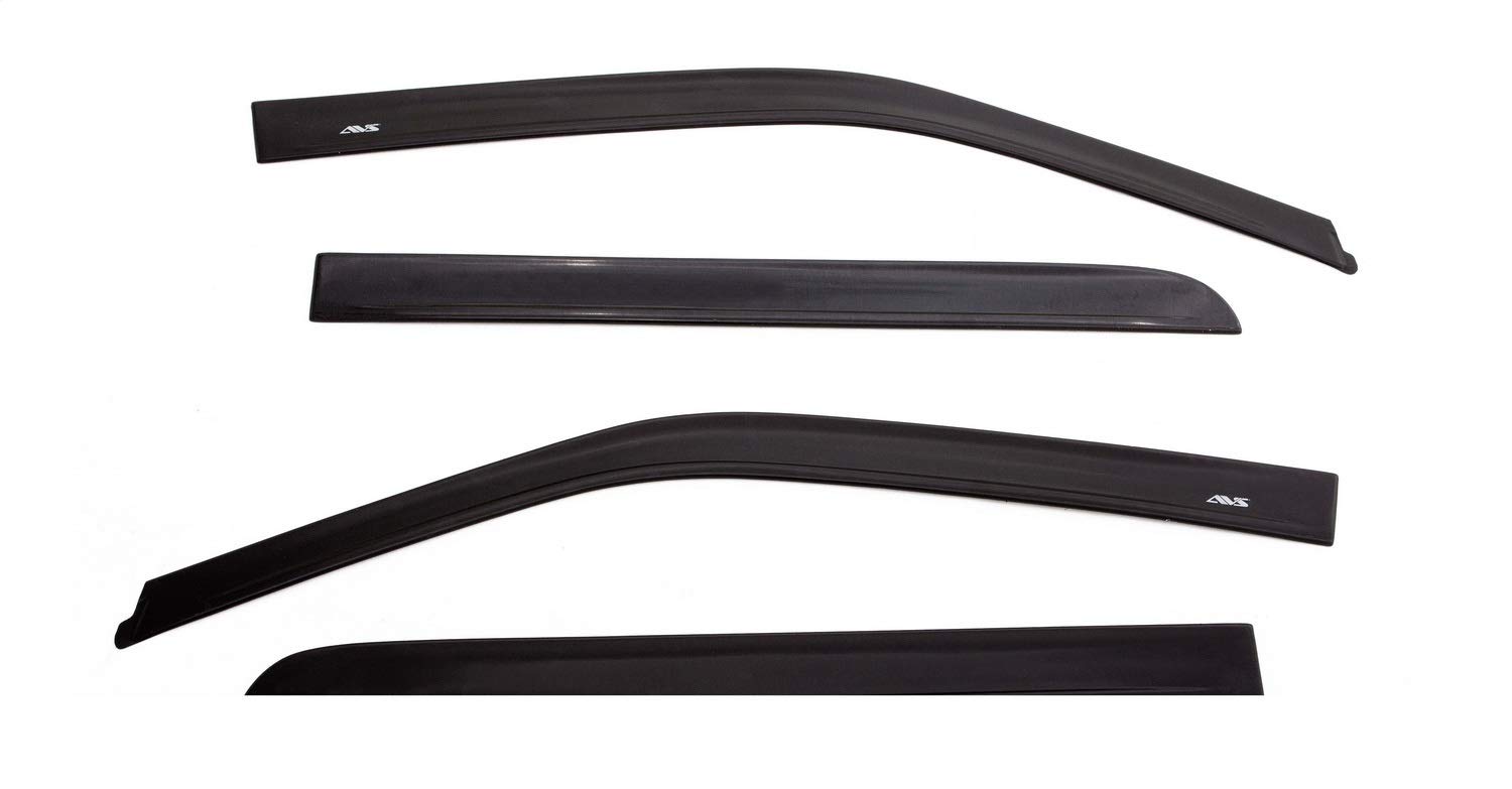 07-21 TUNDRA CREWMAX LOW PROFILE MATTE BLACK 4 PC VENTVISOR