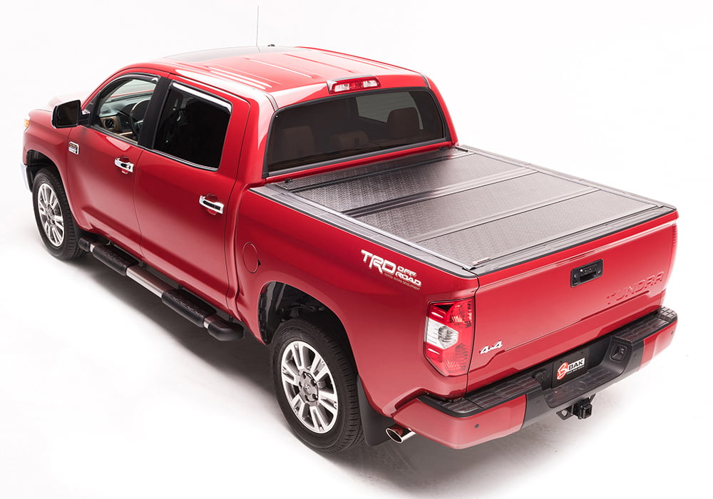 07-C TUNDRA W/DECK RAILS CREW MAX W/DECK RAILS 5FT 6IN BAKFLIP G2 TONNEAU